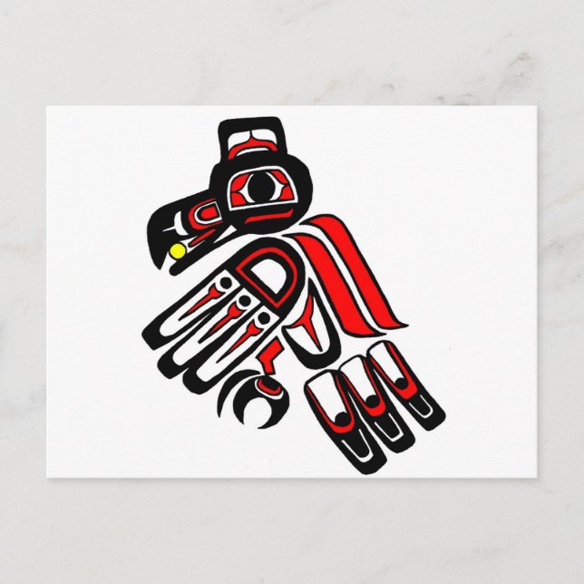 Carte Postale raven haida 2009 (Devant)