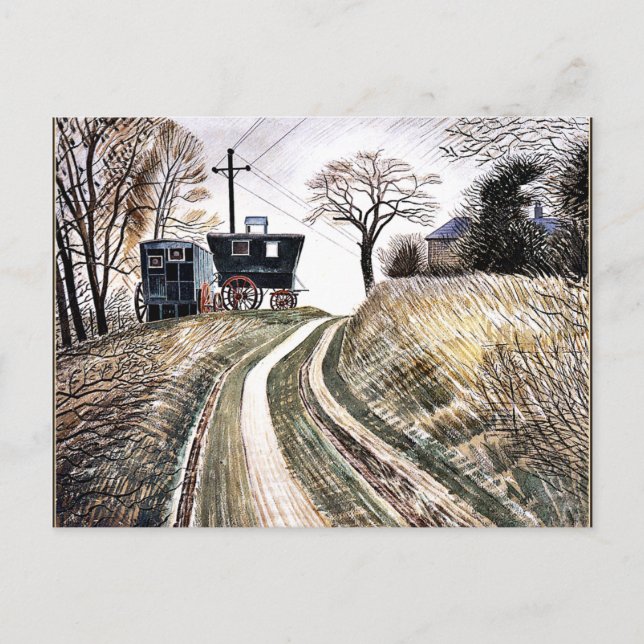 Carte Postale Ravilieux - Caravanes, beaux-arts (Devant)