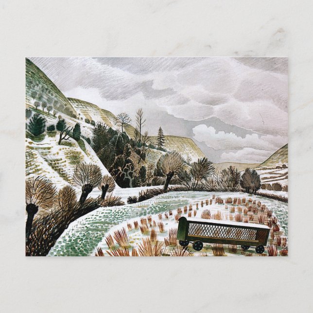 Carte Postale Ravilif - Neige du Nouvel An (Devant)