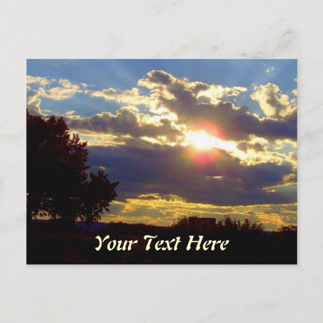 Carte Postale Rayon personnalisé (Devant)