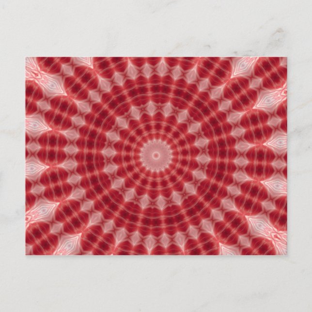 Carte Postale Rayons_rouges (Devant)