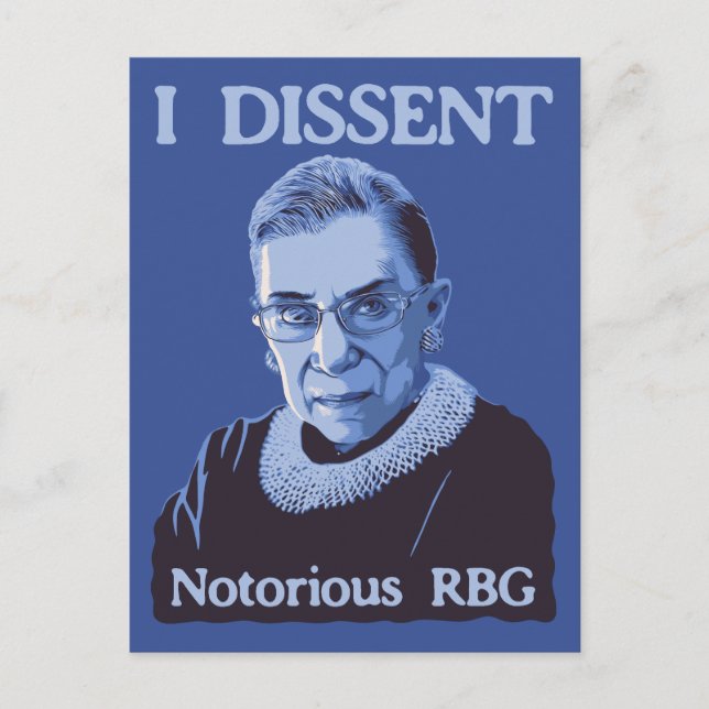 Carte Postale RBG notoire (Devant)