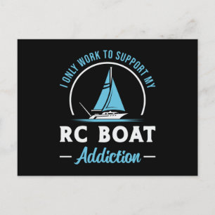 Carte Postale RC Boat Addiction Remote Model Fundy RC Boats