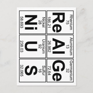 Carte Postale Re-Al-Ge-Ni-U-S (vrai génie) - Complet
