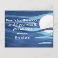 Reach for the Stars Moon Art Citation Inspiration