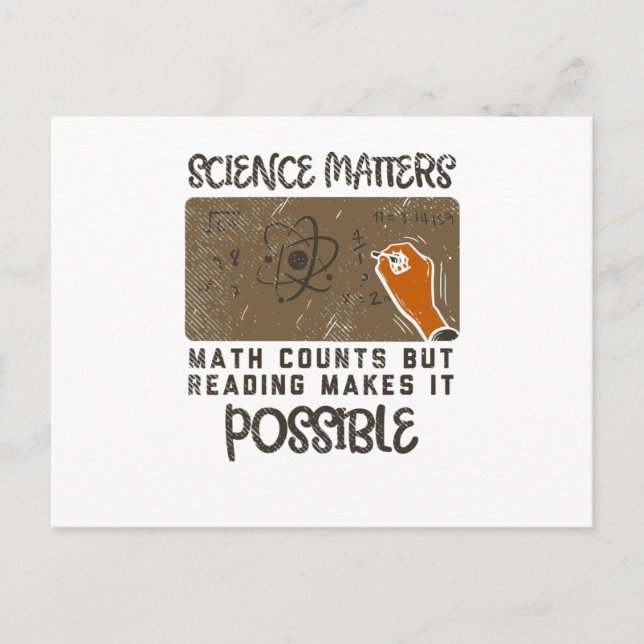 Carte Postale Reading - Reading Makes (Devant)