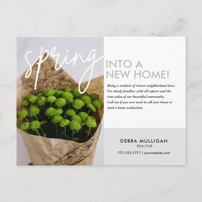 Carte postale Realer - Immobilier Spring Marketing (Devant)