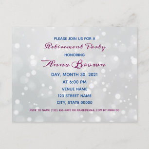 Carte Postale Réalisation de la retraite personnalisable