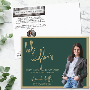 Carte Postale Realtor Mailer Immobilier Marketing Agricole Bonjo