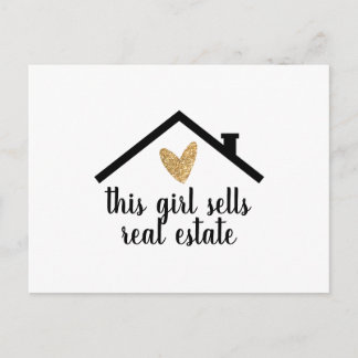 Carte postale Realtor personnalisée