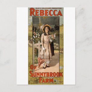 Carte Postale Rebecca de Sunnybrook Farm Stage Adaptation 1911