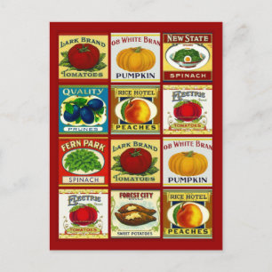 Carte postale Recette Conception Pour Partager Fav