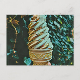 Carte Postale Recette de glace