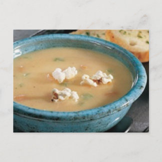 Carte Postale Recette de soupe à fromage de bière
