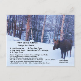 Carte postale Recette Pain Raccourci