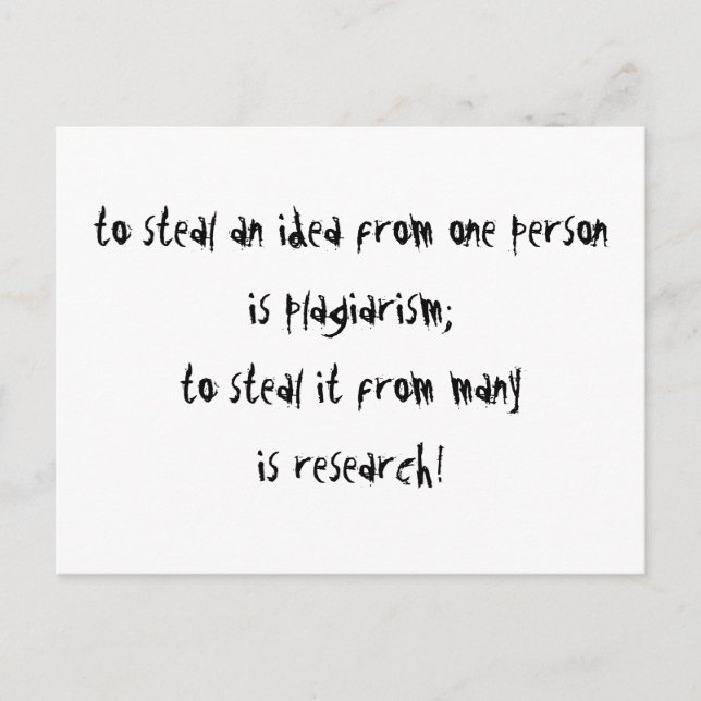 Carte Postale Recherche (Devant)