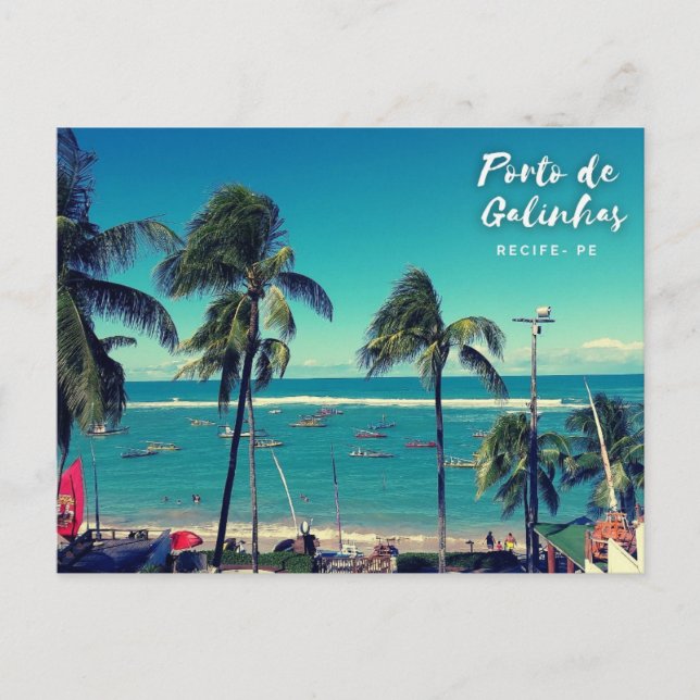 Carte Postale REcife - Porto De Galinhas (Devant)