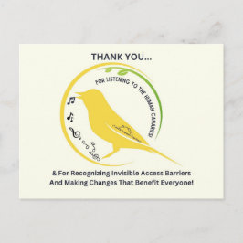 Carte Postale Recognizing Invisible Access Barriers