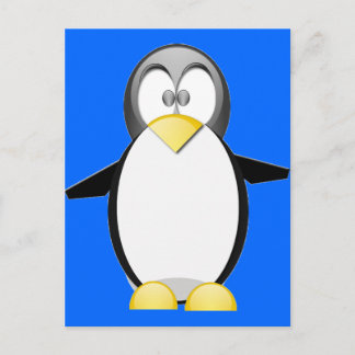Carte Postale Récupérer Un Penquin