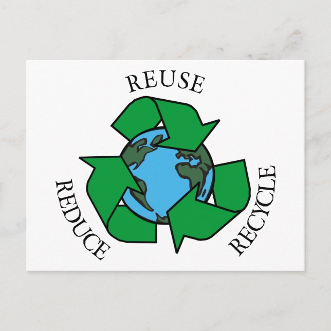 Carte Postale Recycler (Devant)
