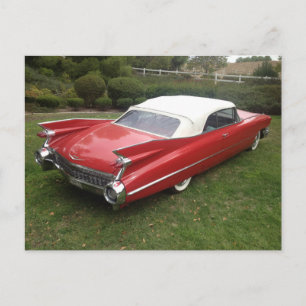 Carte Postale Red Caddy