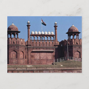 Carte Postale Red Fort, New Delhi, Inde