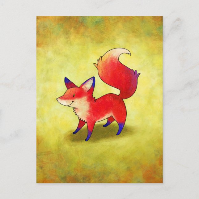 Carte postale Red Fox (Devant)