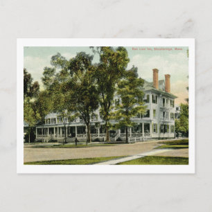 Carte Postale Red Lion Inn, Stockbridge, MA 1909 Vintage