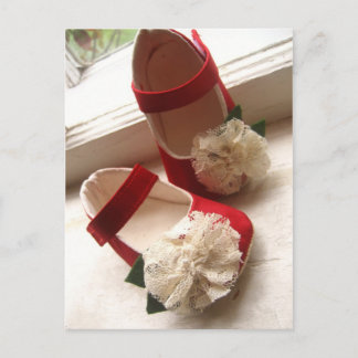 Carte postale Red Mary Janes