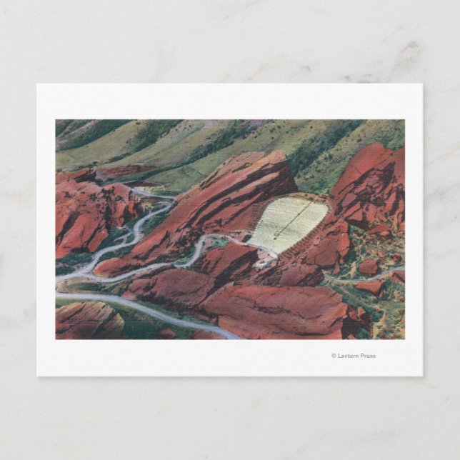 Carte Postale Red Rocks Theatre, Parc des Red Rocks (Devant)