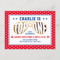 Red TopOne Fighter Pilot Thème premier anniversair