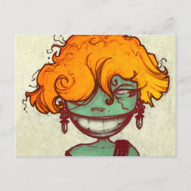 Carte Postale Redhead (Devant)