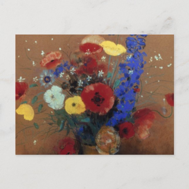 Carte Postale Redon : Fleurs sauvages, C1912 (Devant)