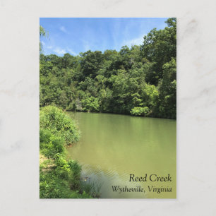Carte Postale Reed Creek, Wytheville, Virginie