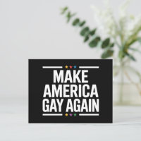 Refaire l'Amérique Gay Again Drôle Mois de la Fier
