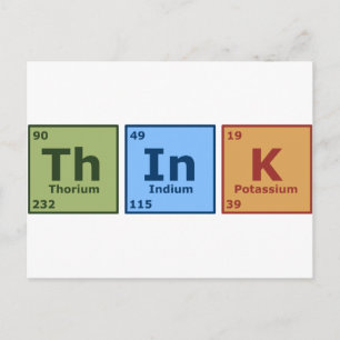 Carte Postale Réfléchir