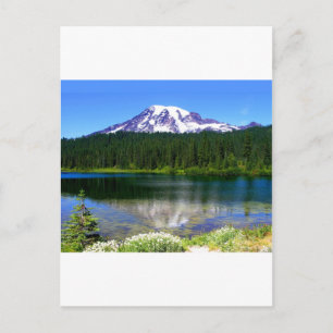 Carte Postale Reflection Lake, Mount Rainier, WA, États-Unis
