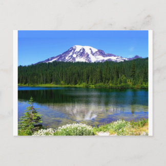 Carte Postale Reflection Lake, Mount Rainier, WA, États-Unis