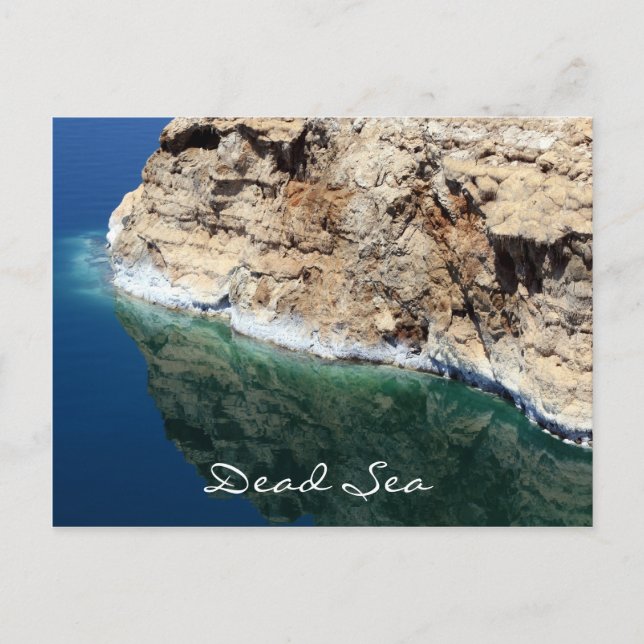 Carte Postale reflet des mers mortes (Devant)