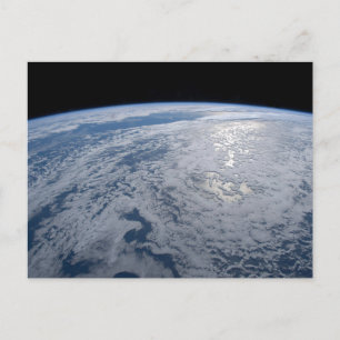 Carte Postale Reflet du soleil sur l'océan Pacifique Sud.