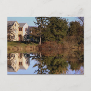 Carte Postale Reflets dans Rhonda