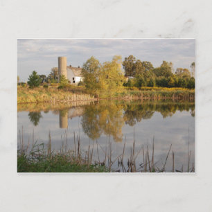 Carte Postale Reflets de grange