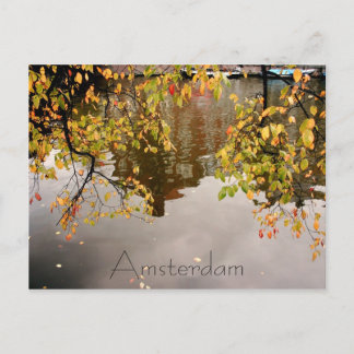 Carte Postale Réflexion d'Amsterdam