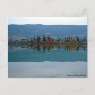 Carte Postale Réflexions automne