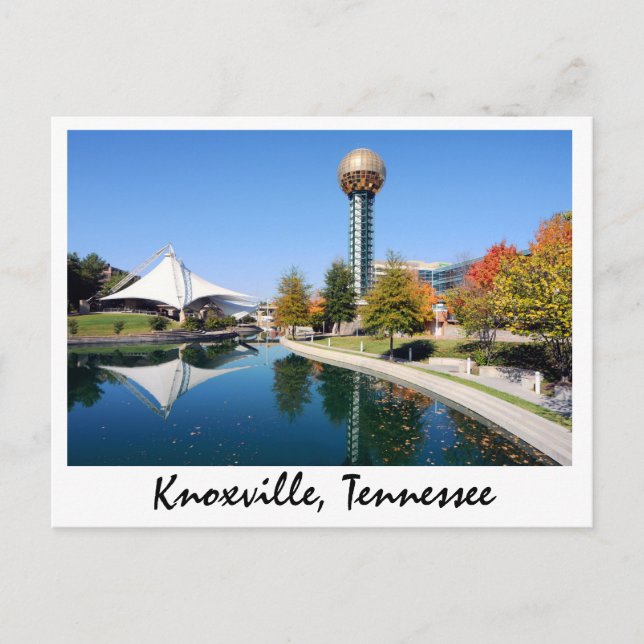 Carte Postale Réflexions de la Sunsphère à l'automne (Devant)