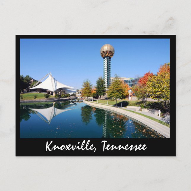 Carte Postale Réflexions de la Sunsphère à l'automne (Devant)