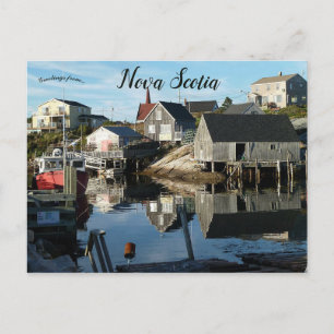 Carte Postale Réflexions en Nouvelle-Écosse