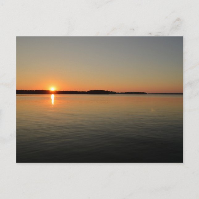 Carte Postale Réflexions pittoresques Sur Le Coucher Du Soleil S (Devant)