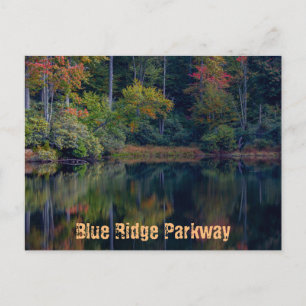 Carte Postale Réflexions sur les étangs automnaux 