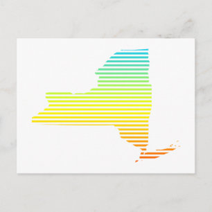 Carte Postale refroidissement de new york fade